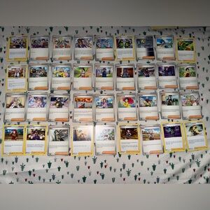 36 Pokemon Supporter Trainer Cards